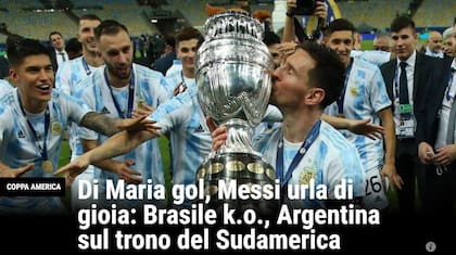 El triunfo de la selección en la prensa italiana