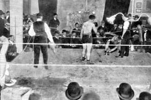 Así fue la búsqueda (y el hallazgo) de la primera pelea de boxeo profesional en Argentina