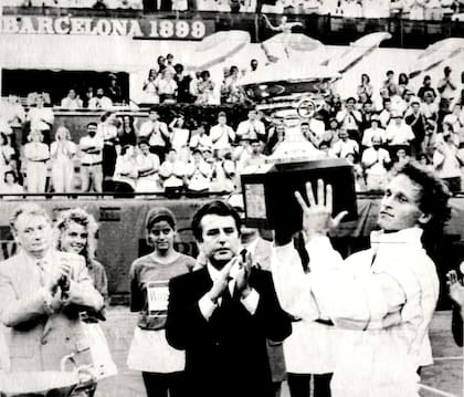 El triunfo que lo marcó emocionalmente: el Godó 1988, en Barcelona, venciendo en la final a Mats Wilander, el 1 del mundo
