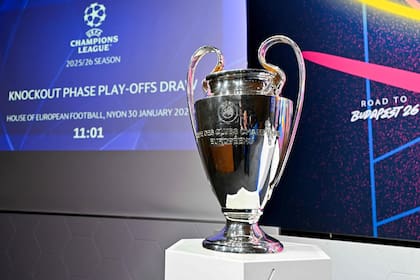 El trofeo de la Champions League, que será entregado luego de la final de Budapest (Hungría) del próximo 30 de mayo