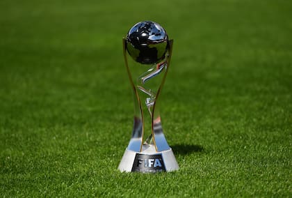 El trofeo del Mundial Sub 20, que quedará en manos de la selección que se consagre 