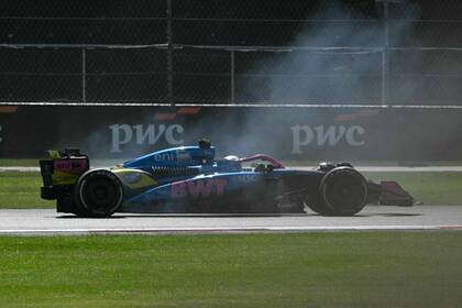 El trompo de Colapinto (Photo by Carl DE SOUZA / AFP)