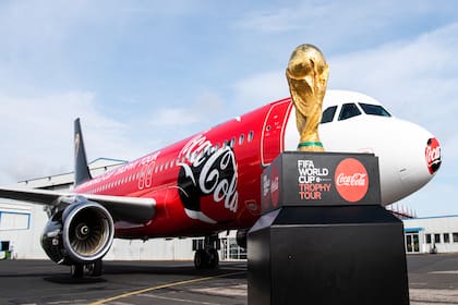 El Trophy Tour de la Copa del Mundo es organizado por Coca Cola desde hace cinco años