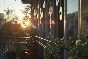 El truco de colgar cds en un balcón y para qué sirven