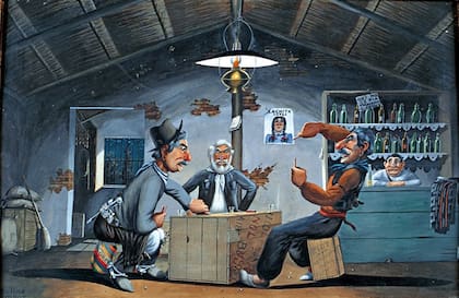 El truco, de Florencio Molina Campos