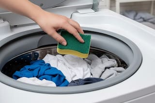 Por qué muchos recomiendan meter una esponja en el lavarropas