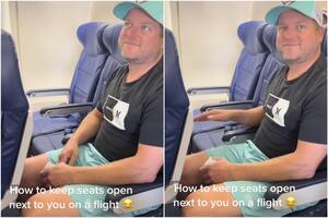 El truco del pasajero que se viralizó en TikTok