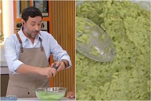 El truco infalible para hacer el arroz verde del chef Coco Carreño