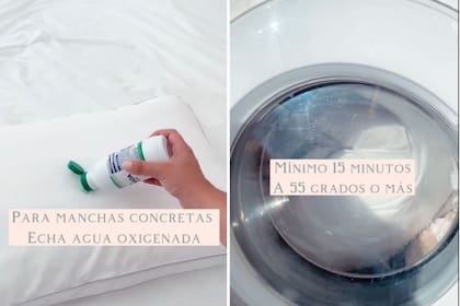 El truco para remover las manchas amarillas de las almohadas