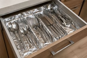 Para qué sirve forrar los cajones con papel de aluminio y por qué recomiendan hacerlo
