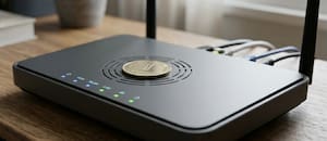 La verdad detrás de la moneda en el router de internet