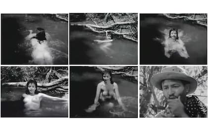 El trueno entre las hojas se estrenó el 2 de octubre de 1958. Basada en un cuento de Roa Bastos, fue el primer desnudo frontal del cine argentino. 