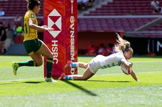 Las Yaguaretés y un duro choque contra la realidad en su intento de llegar a la elite del rugby seven