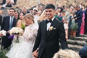 El Tucu Correa se casó con Chiara Casiraghi en Italia y tuvo invitados de lujo