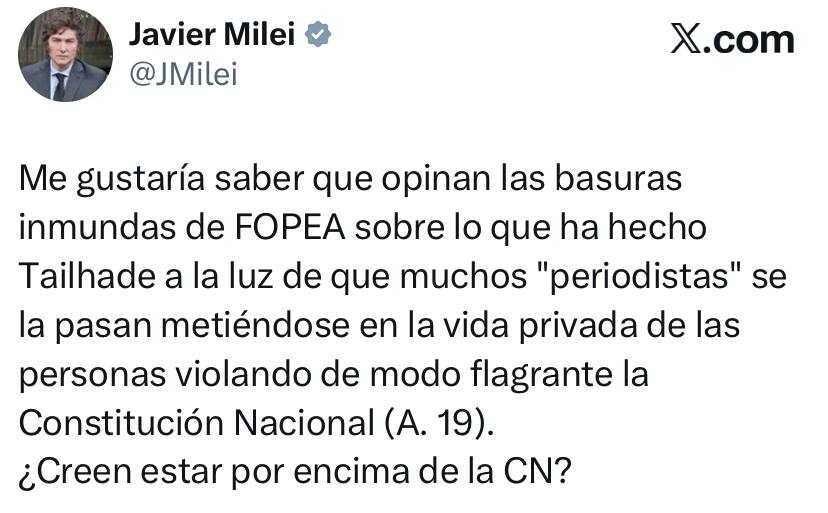 Tailhade acusa a Adorni de usar custodia oficial para su esposa; el Gobierno lo denunciará por espionaje — image 3