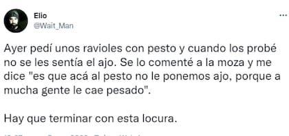 El tuit tiene más de 33 mil likes y generó una acalorada polémica en la plataforma