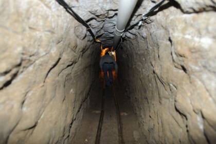 El túnel por donde se fugó el Chapo Guzmán