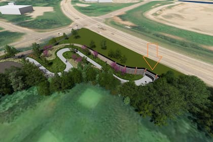 El túnel que conectará senderos y áreas verdes debería estar listo este otoño boreal