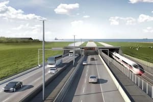 El túnel terminado reducirá drásticamente los tiempos de viaje entre Hamburgo y Copenhague.