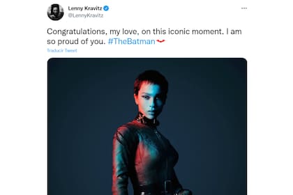 El tweet de Lenny Kravitz para su hija