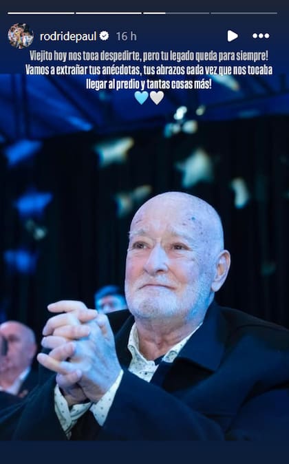 El último adiós de De Paul a Souto