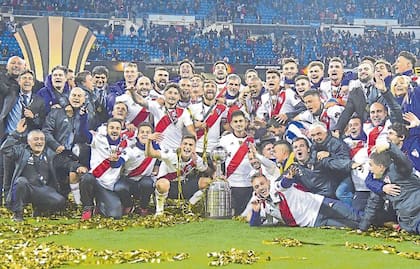 River, campeón de la Copa Libertadores 2018 en Madrid, tras ganarle a Boca la final