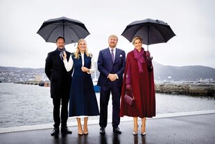 El último día de su visita a Noruega, el 11 de noviembre, tuvo como escenario la ciudad de Trondheim, donde Máxima y Guillermo Alejandro se interesaron por las energías renovables. Para la ocasión también los acompañó el príncipe Haakon, que se había perdido los dos primeros días de la visita por un resfrío