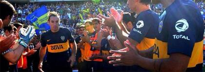 El último partido del Flaco en Boca