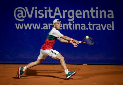 El último partido de Schwartzman fue el 14 de febrero ante Cuevas, en el ATP de Buenos Aires; triunfó y se desgarró.