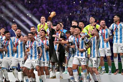 El último partido que jugó la selección argentina fue el 18 de diciembre: ganó el Mundial