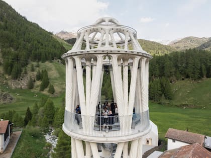 El último piso se utiliza como mirador y para eventos