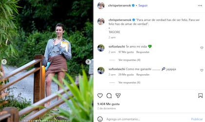 El último posteo de Christian Petersen