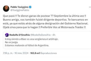 El cerebro detrás de Tapia que siempre tiene a mano un posteo: ¿le contestará también a Gallardo?