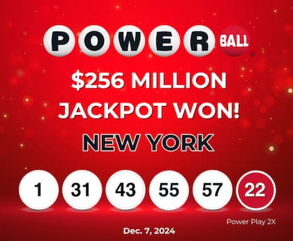 El último pozo de Powerball se lo llevó un afortunado de Nueva York: fueron US$256 millones