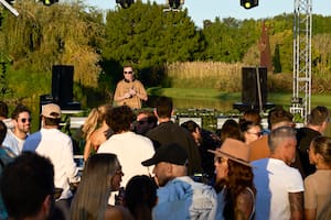 El último sunset de la isla El Descanso, en el Delta