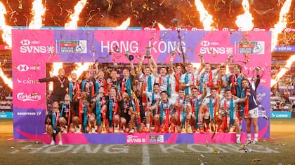 El último título de los Pumas 7s en el Circuito Mundial fue en Hong Kong 2025