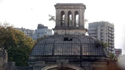 El único edificio que queda en pie de los festejos de 1910