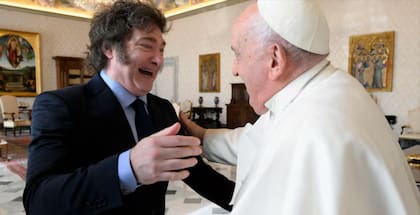 El único encuentro de Milei con el Papa