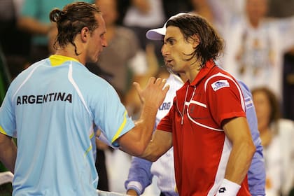 El único punto argentino del fin de semana: Nalbandian le ganó de manera concluyente a David Ferrer en el arranque de la serie