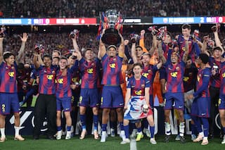 Barcelona le ganó el clásico a Real Madrid, se coronó y es un equipo de época con La Masía como bandera