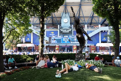 El US Open, con el estadio Arthur Ashe de fondo, es uno de los grandes eventos deportivos de los Estados Unidos