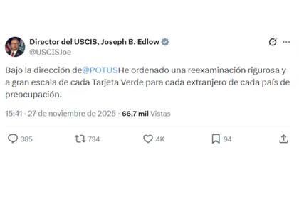 El Uscis no ha especificado mayores detalles sobre la revisión de la green card