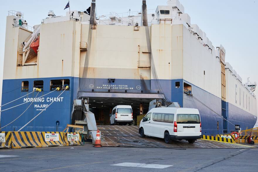 El utilitario Hiace ensamblado en la Argentina también se comercializará en Brasil