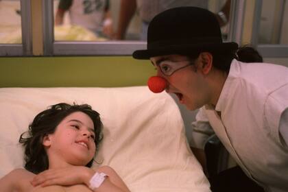 El valor de la risa. Un payamédico en acción en el Hospital Garrahan