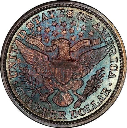 El valor nominal de la moneda es de tan solo 25 centavos; sin embargo, en el mercado de subastas vale miles de dólares