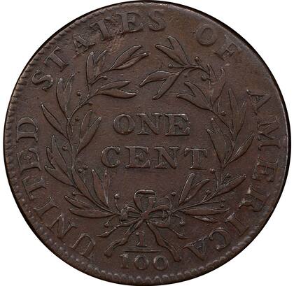 El valor nominal de la moneda es de un centavo de dólar; sin embargo, llegó a venderse por US$264 mil