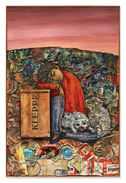 El valor pagado, 441 mil dólares, ubica a este "Juanito dormido", en el top ten de las obras del artista vendidas en una subasta
 
