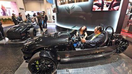 El Vanderhall Edison 2, auto de 3 ruedas