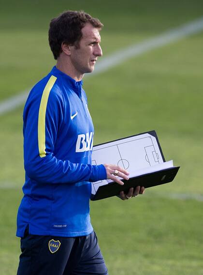 El Vasco, en el entrenamiento
