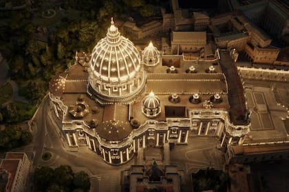 El Vaticano en visión 3D, elaborado por el Laboratorio de IA para el bien